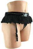Bound by Diamonds Garter Skirt & G-String in OS
