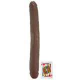 16" Thick Double Dildo in Brown