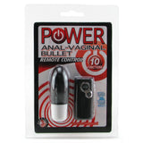 Power Anal-Vaginal Bullet Vibe in Black