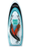 Multicolor Feathered Mini Tweezer Clamps