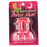 Glowing Penis Shot Glass in Pink