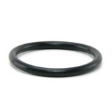 Rubber C-Ring 2 Inch in Black