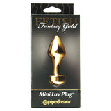 Fetish Fantasy Gold Mini Luv Plug