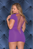 Sweet Thing Purple Mini Dress in OSXL