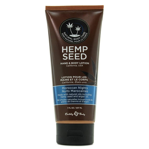 Hemp Seed Hand & Body Lotion 7oz/207mL in Moroccan Nights
