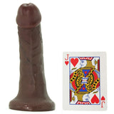 King Cock 6" Dildo in Brown