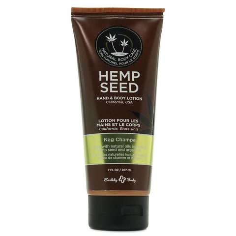 Hemp Seed Hand & Body Lotion 7oz/207mL in Nag Champa