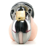 CB-6000S Male Chastity Device Chrome in 2 1/2 Inch