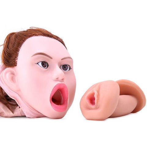 Lonely and Lusty Inflatable Love Doll with CyberSkin