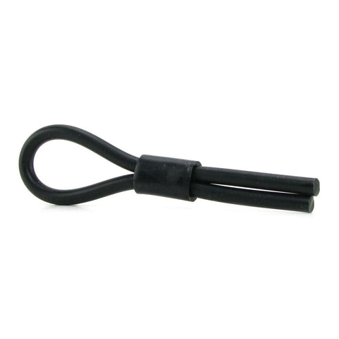 Silicone Stud Lasso in Black