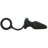 Renegade Pop & Lock Rocky Plug with Cock Ring in Black