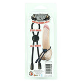 Mack Tuff Adjustable Silicone Cock Tie in Black