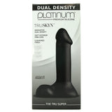 Platinum Silicone The Tru Super Dildo in Black