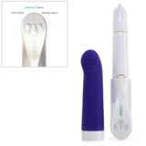 Cascade Ripple Self Lubricating Vibe in Purple