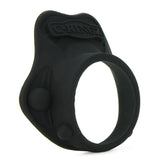 Rock Hard Silicone Cock Ring in Black