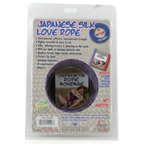 Japanese Silk Love Rope 5m/16ft in Purple