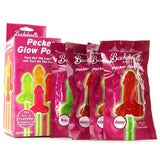 Bachlorette Party Pecker Glow Pops in 4 Pack