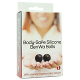 Silicone Ben Wa Balls in Black