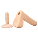 The Realistic 7 Inch Slim UR3 Vac-U-Lock Cock in White