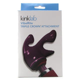 VibeRite Triple Crown Attachment in Purple