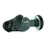 Cocky Boys Large Helmet Head Glass Plug in Black