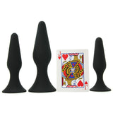Renegade Silicone Anal Trainer Kit in Black