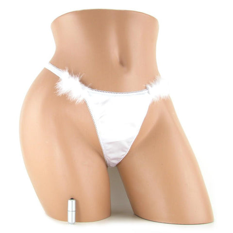 Something Blue Satin Vibrating Panty