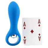 Posh Silicone "O" Probe Vibe in Blue