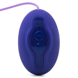 Mood Strapping Silicone Dual Strap On Vibe in Purple