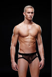 Black Fishnet Sport Jock in M/L