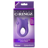 Venus Silicone Love Ring in Purple