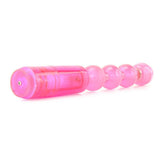 Waterproof Flexible Vibrating Anal Beads in Pink