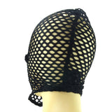 Fetish Fantasy Fishnet Hood in Black