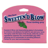 Sweeten'd Blow Oral Sex Spray 1oz/29ml in Mint