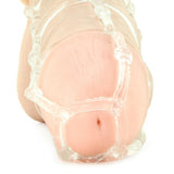 The MachO Vibrating Cock Cage in Clear