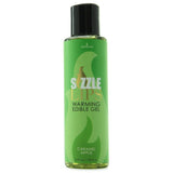 Sizzle Lips Massage Gel 4.2oz/125mL in Caramel Apple