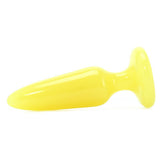 Firefly Glow In The Dark Small Pleasure Plug in Yellow