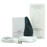 Form 3 Rechargeable Silicone Clitoral Vibe in Slate