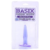 Basix Mini Butt Plug in Purple