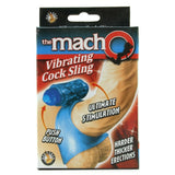 The MachO Vibrating Cock Sling in Blue