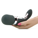 Embrace Silicone Body Wand Massager Vibe in Grey