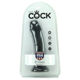 King Cock 8" Dildo in Black