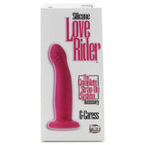 Love Rider G-Caress Silicone Dildo in Pink