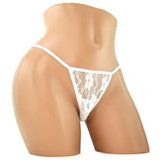 My Secret Remote Vibrating Panty Set in White