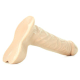 Ballsy Super Cock 7 Inch Dildo in White