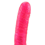 Curved 8.5 Inch Penis Vibe in Hot Pink