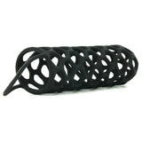 Silicone Warrior Cock Cage in Black