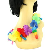 Rainbow Light-Up Pecker Flower Necklace