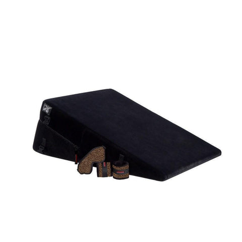 Black Label Ramp in Black Microfibre