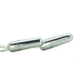 Pocket Exotics Dual Heated Whisper Bullet Vibe in Clear